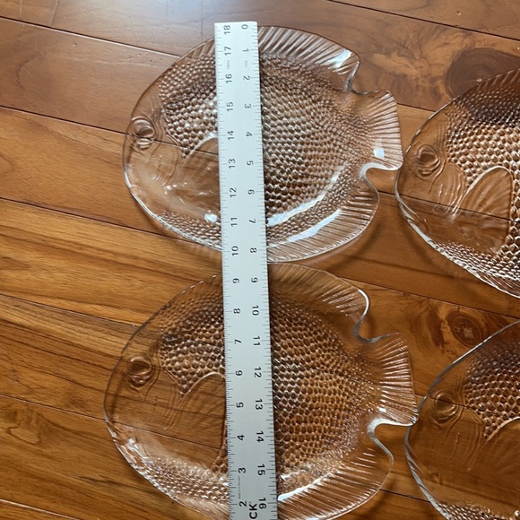 Glass fish plate set - Picture 9 of 12